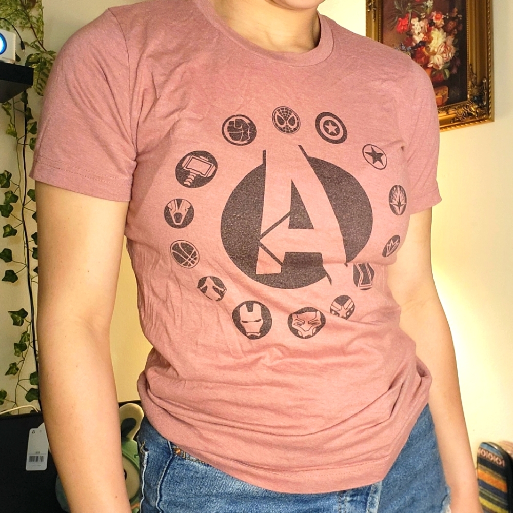 Rose Gold Avengers Tee